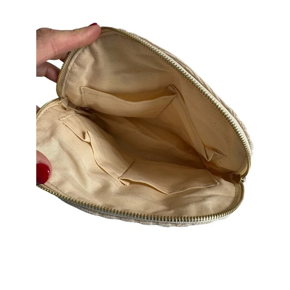 Eden Rock St. Barth Bath  Toiletry Bag Travel clutch cosmetic case terry cloth